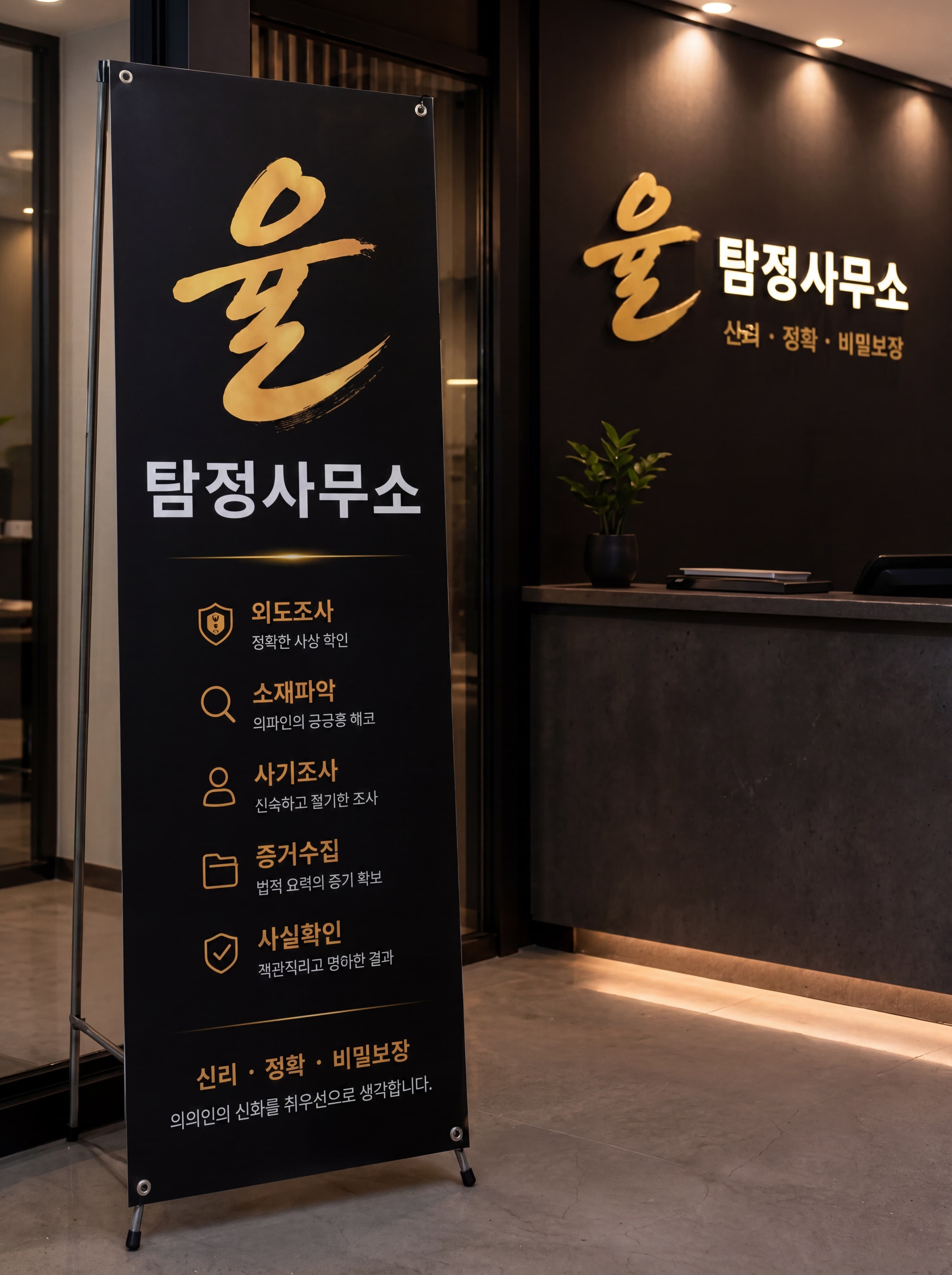 율탐정사무소 공간