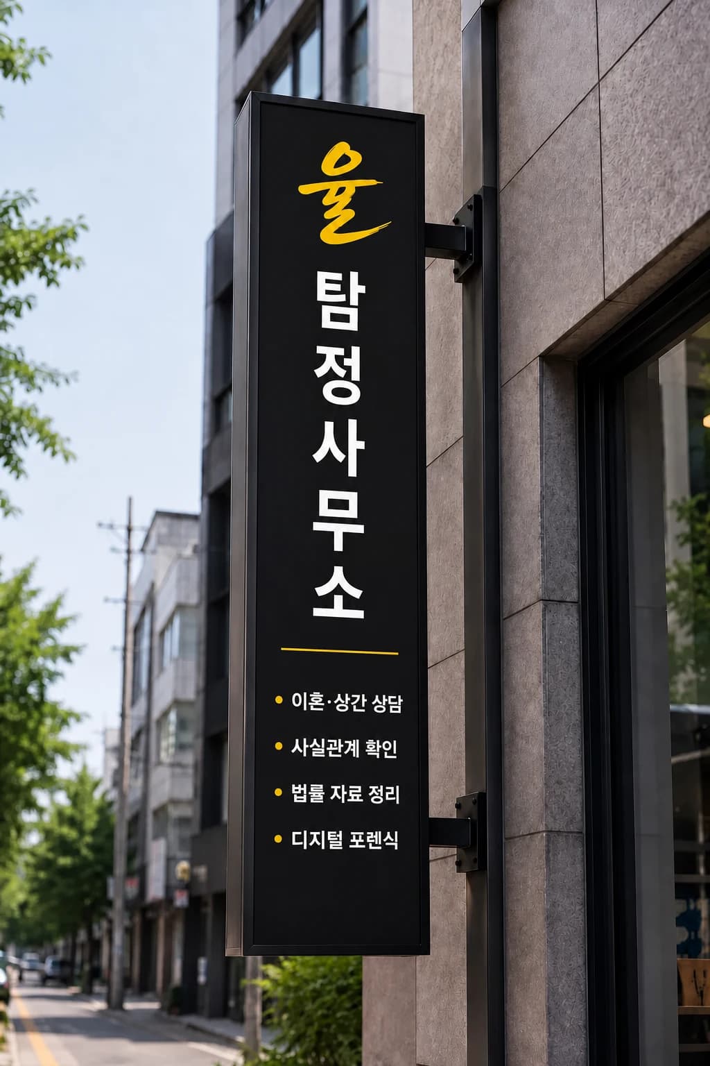 율탐정사무소 공간